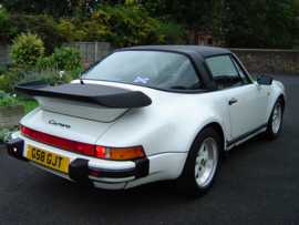 Click on this photo of the Porsche 911 Super Sport Targa Manual to enlarge... for sale at Devonshire Motor Co Eastbourne